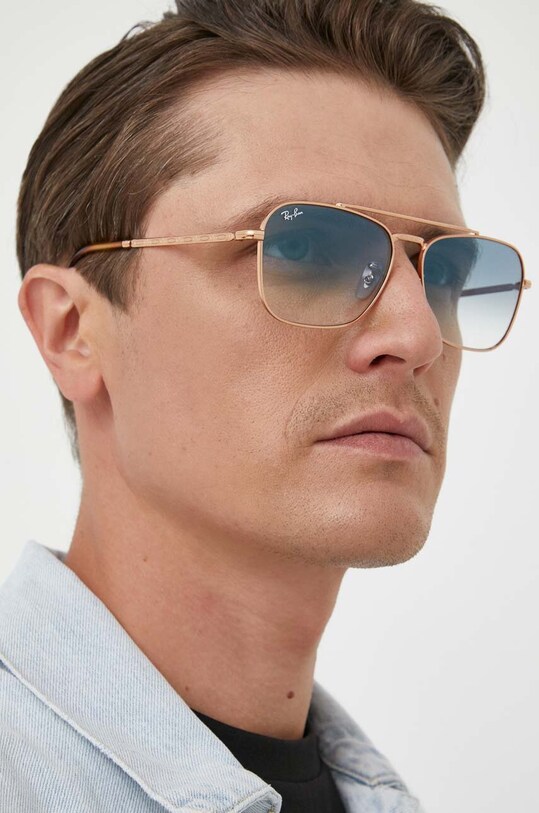 Ray-Ban ochelari de soare 0RB3636.92023F58 roz AA00