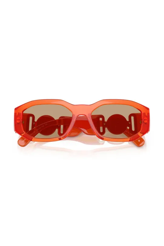Versace okulary przeciwsłoneczne 0VE4361 pomarańczowy