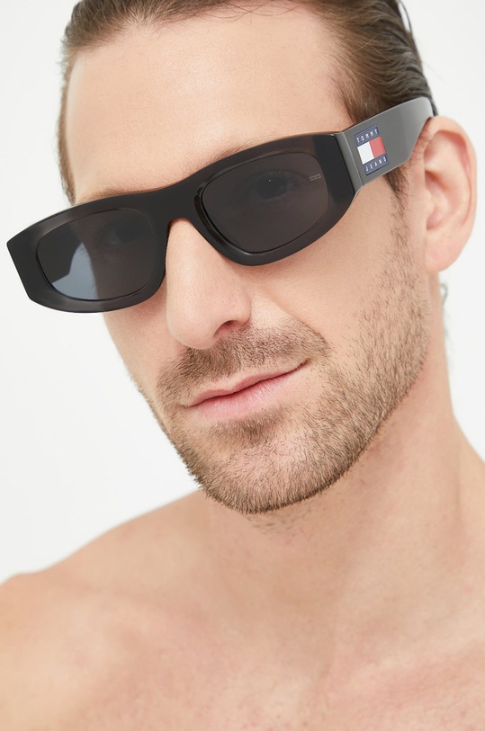 Doplňky Sluneční brýle Tommy Jeans TJ.0087/S černá