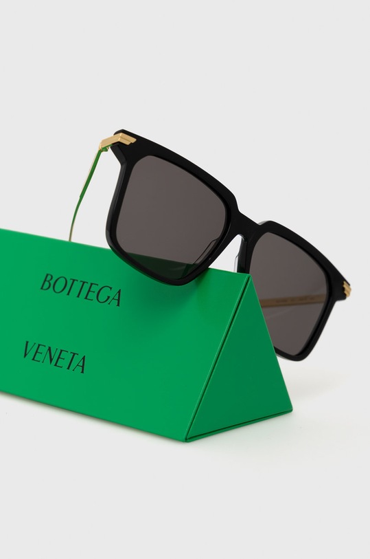 Bottega Veneta okulary przeciwsłoneczne czarny BV1006S