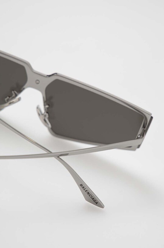 Balenciaga okulary przeciwsłoneczne BB0192S srebrny