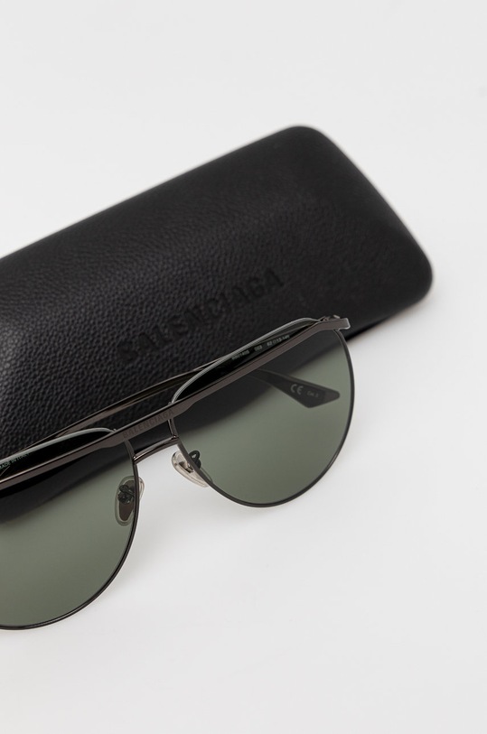 Balenciaga okulary przeciwsłoneczne BB0140S szary