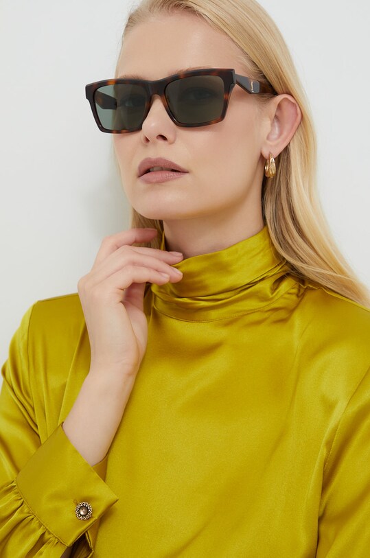 Doplňky Sluneční brýle Saint Laurent SL.M104 hnědá