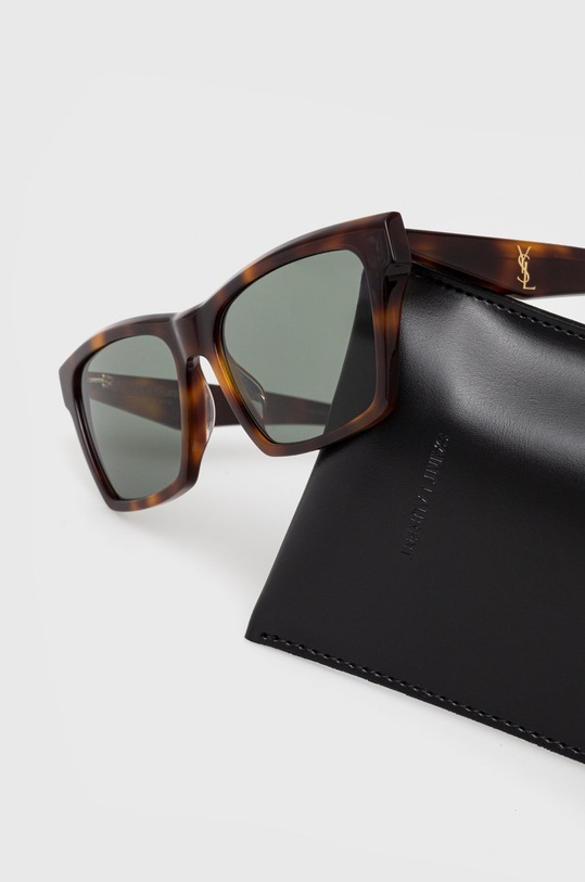 Sluneční brýle Saint Laurent hnědá SL.M104