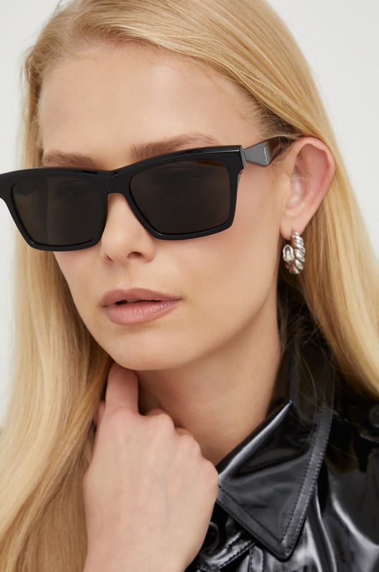 Dodatki Sončna očala Saint Laurent SL.M104 črna