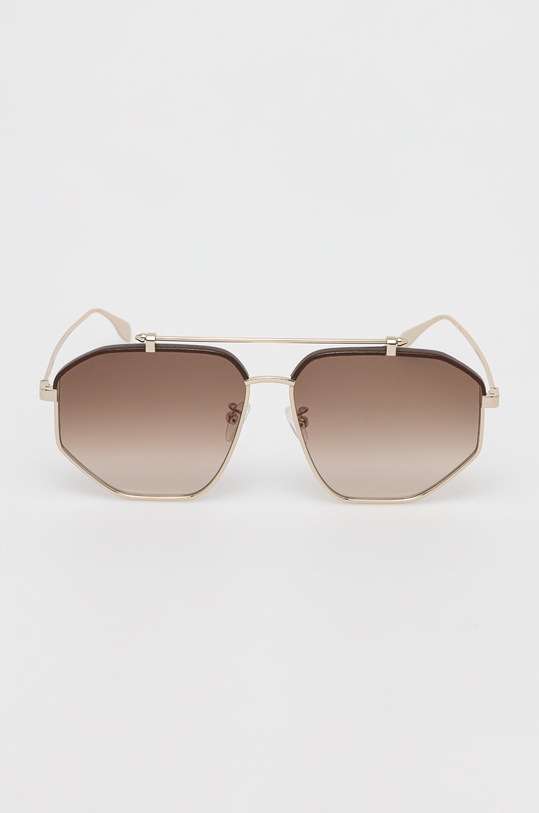 Alexander McQueen ochelari de soare AM0337S aur AA00