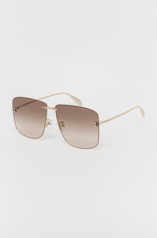 Alexander McQueen ochelari de soare nu aur AM0343S