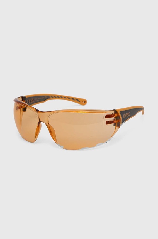 Uvex okulary przeciwsłoneczne Sportstyle 204 prostokątne pomarańczowy 53.0.525