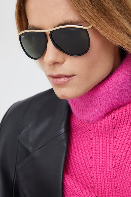 Сонцезахисні окуляри Ray-Ban золотий 0RB2219