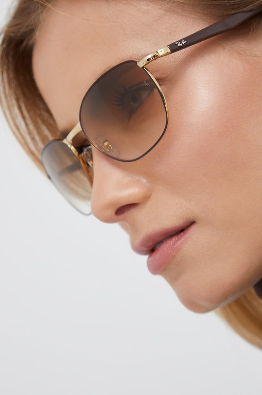 Sunčane naočale Ray-Ban crna 0RB3702