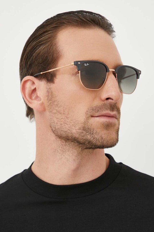 Ray-Ban napszemüveg 0RB4416 NEW CLUBMASTER 0RB4416 szürke AA00