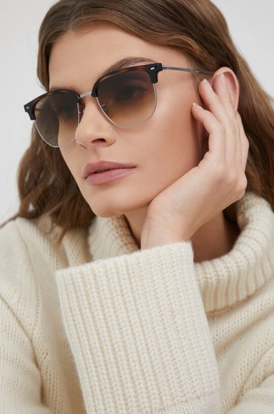 Ray-Ban ochelari de soare maro 0RB4416.710.51