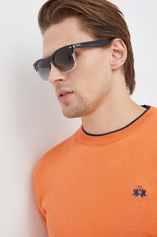 Ray-Ban okulary przeciwsłoneczne STEVE gradientowa czarny 0RB4487