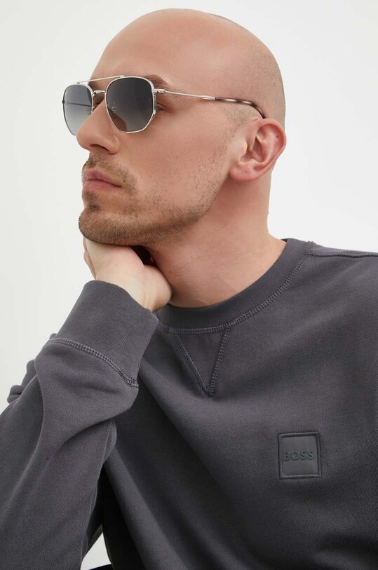 Ray-Ban ochelari de soare 0RB3707 gri AA00