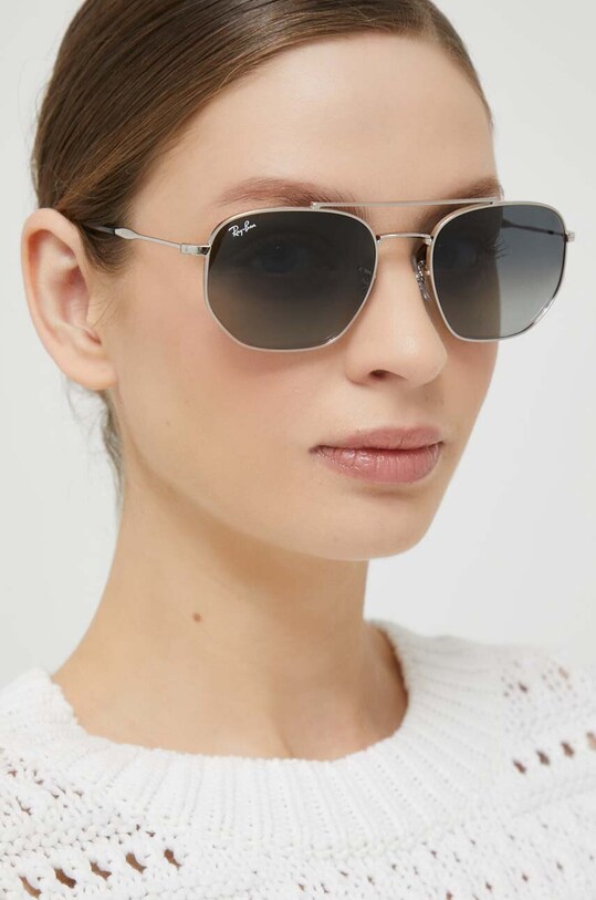 Accesorii Ray-Ban ochelari de soare 0RB3707 gri