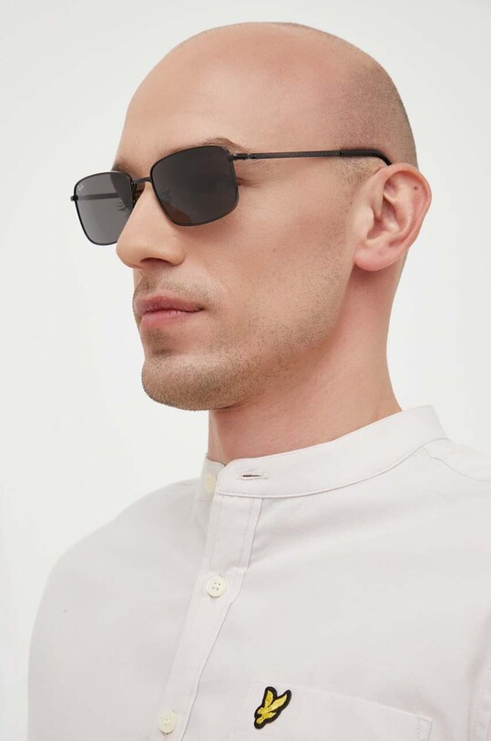 Ray-Ban ochelari de soare 0RB3717 negru AA00