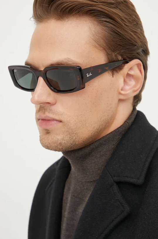 Ray-Ban occhiali da sole KILIANE 0RB4395 marrone AA00