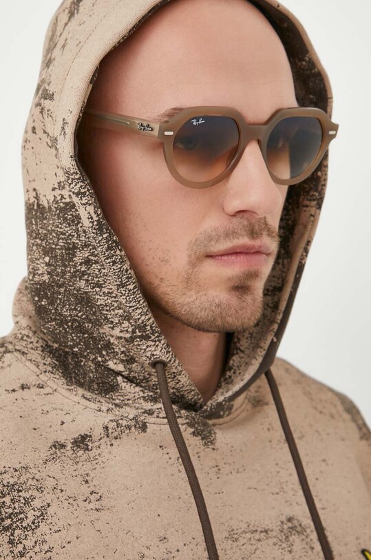 Γυαλιά ηλίου Ray-Ban 0RB4399 μπεζ AA00