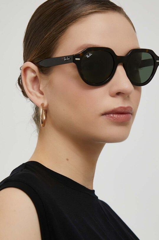 Doplňky Sluneční brýle Ray-Ban GINA 0RB4399.902 hnědá