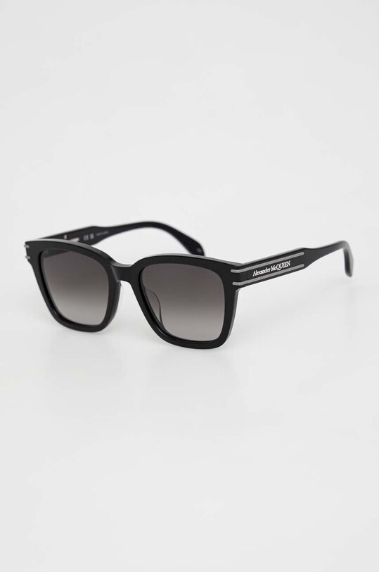 Γυαλιά ηλίου Alexander McQueen AM0399SA μαύρο AA00
