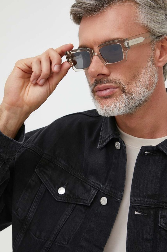 Сонцезахисні окуляри Saint Laurent SL.572 бежевий