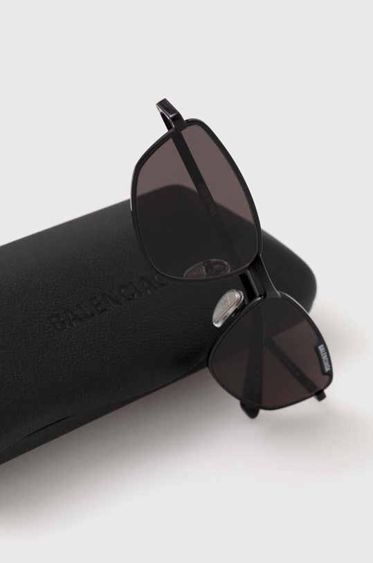 Balenciaga okulary przeciwsłoneczne czarny BB0277S