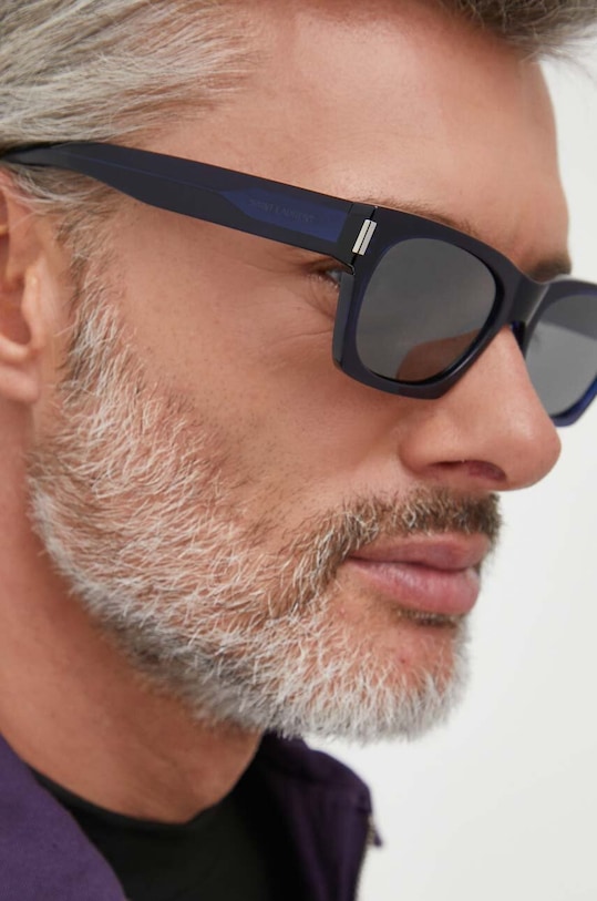Saint Laurent okulary przeciwsłoneczne SL.402 granatowy AA00