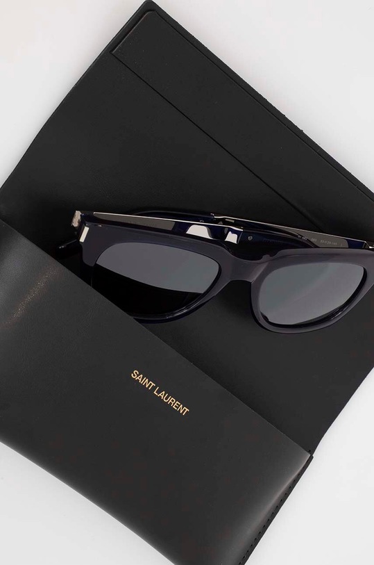 Saint Laurent ochelari de soare bleumarin SL.582