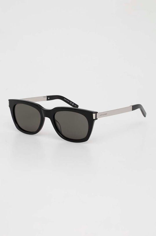 Saint Laurent okulary przeciwsłoneczne jednolita czarny SL.582