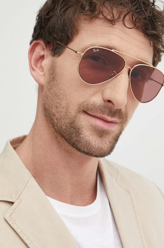 Ray-Ban ochelari de soare 0RBR0101S 0RBR0101S aur AA00