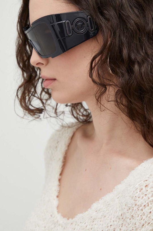 Versace okulary przeciwsłoneczne 0VE4451 czarny