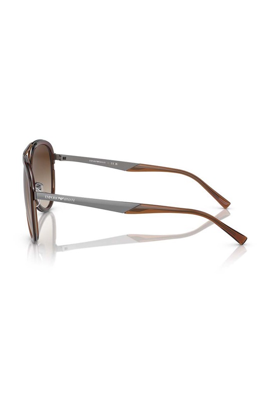 Emporio Armani okulary przeciwsłoneczne 0EA2145 brązowy