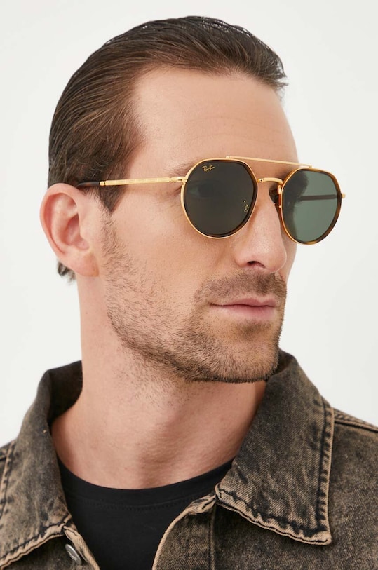 Slnečné okuliare Ray-Ban 0RB3765.919631 zelená AA00