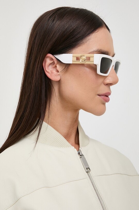 Versace napszemüveg négyszögletes szürke 0VE4459