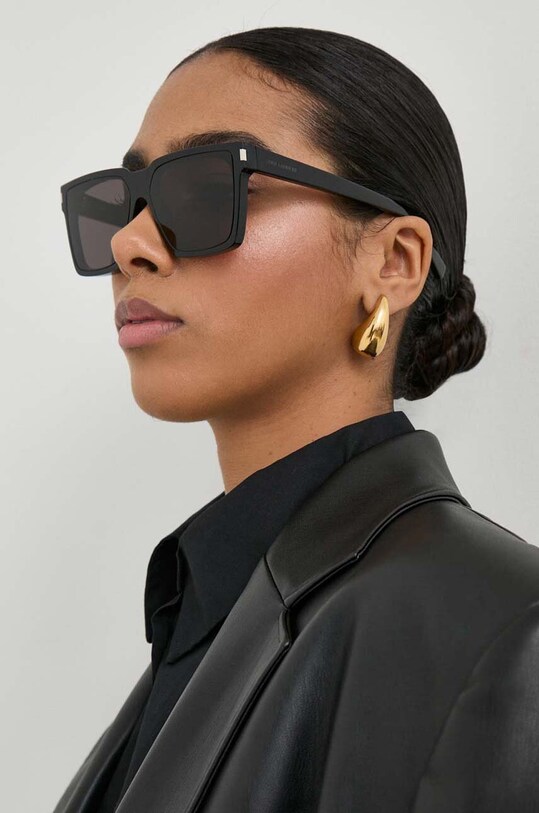 Аксесуари Сонцезахисні окуляри Saint Laurent SL.610 чорний