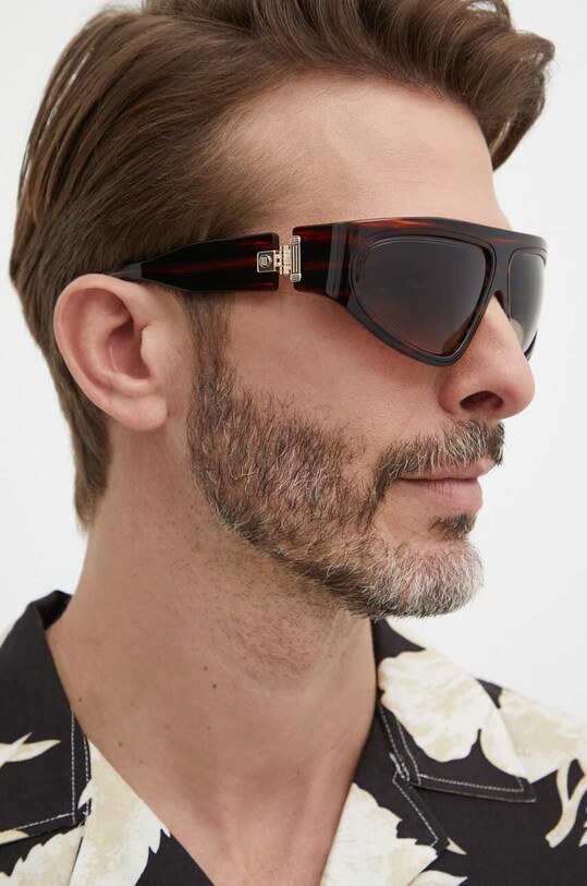 Balmain okulary przeciwsłoneczne B - ESCAPE BPS.143B brązowy