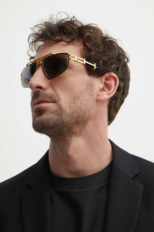 Akcesoria Balmain okulary przeciwsłoneczne TITAN BPS.139A złoty