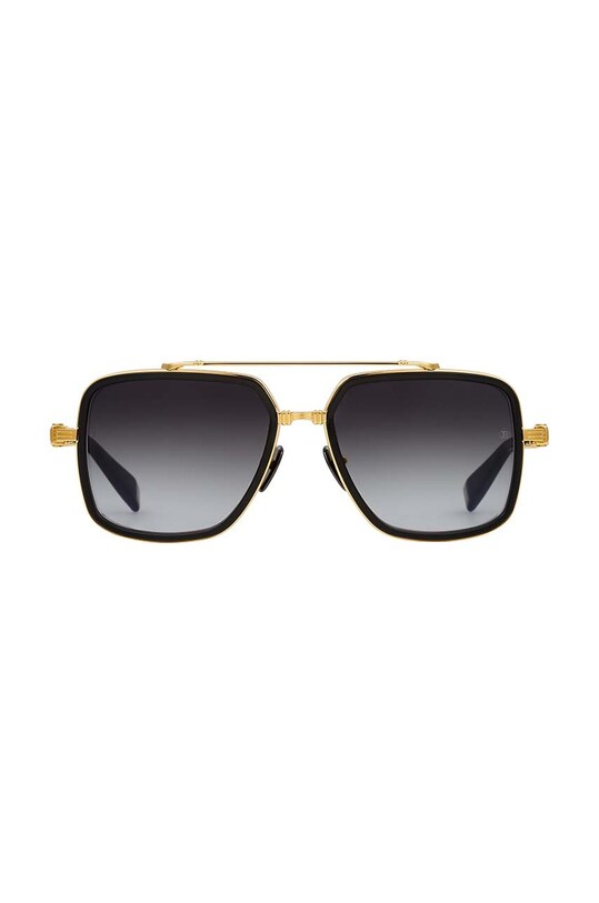 Солнцезащитные очки Balmain OFFICIER прямоугольные чёрный BPS.108A