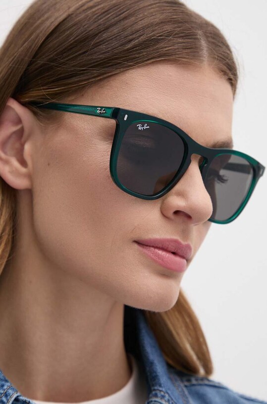Ray-Ban sunglasses 0RB2210 green AA00
