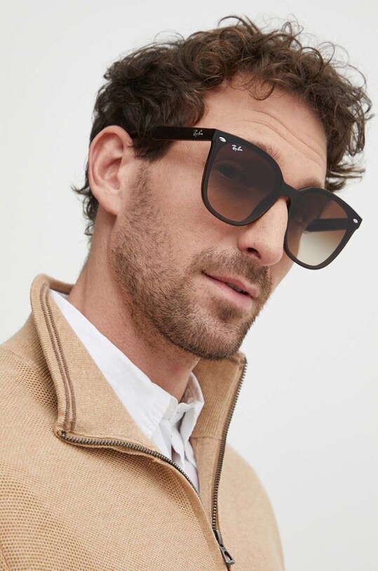 Accesorii Ray-Ban ochelari de soare 0RB4423D maro