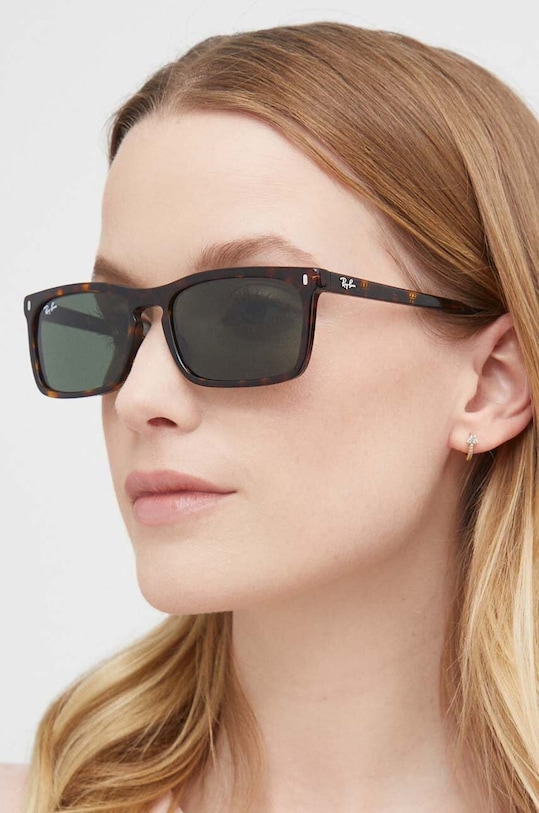 Akcesoria Ray-Ban okulary przeciwsłoneczne 0RB4435 brązowy