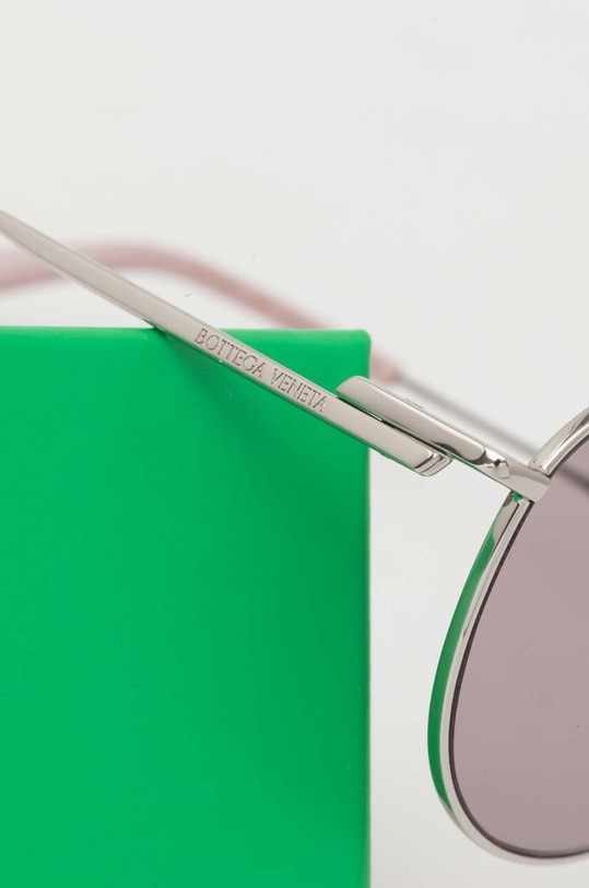Slnečné okuliare Bottega Veneta BV1302S strieborná