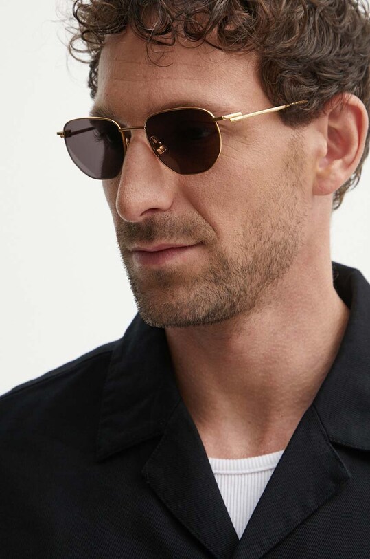 Bottega Veneta ochelari de soare BV1301S aur