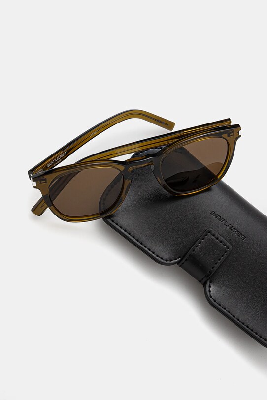 Аксесуари Сонцезахисні окуляри Saint Laurent SL.28 коричневий