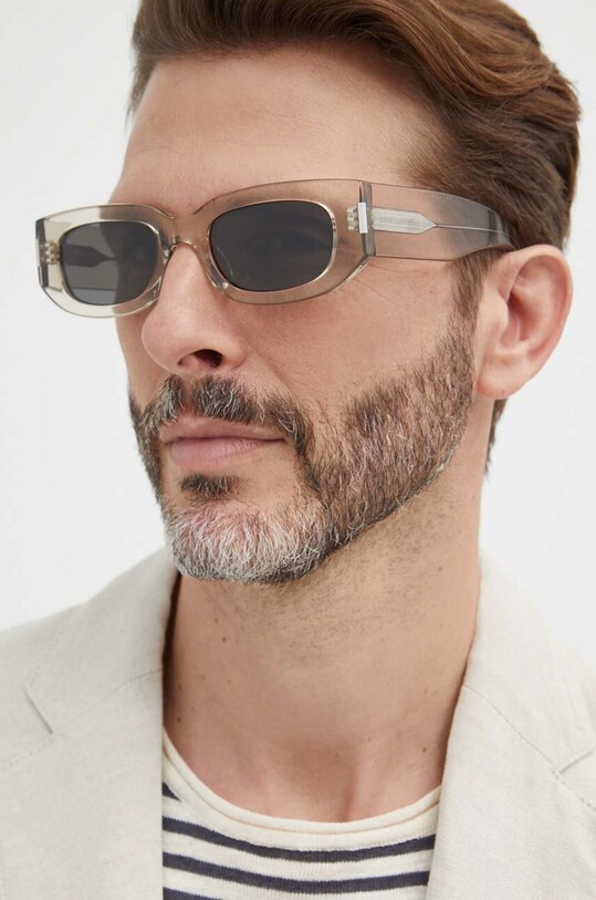 Сонцезахисні окуляри Saint Laurent SL.697 бежевий AA00