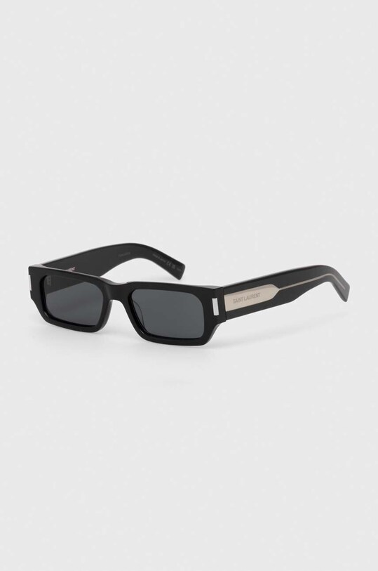 Saint Laurent okulary przeciwsłoneczne prostokątne czarny SL.660