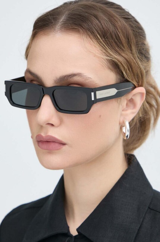 Akcesoria Saint Laurent okulary przeciwsłoneczne SL.660 czarny