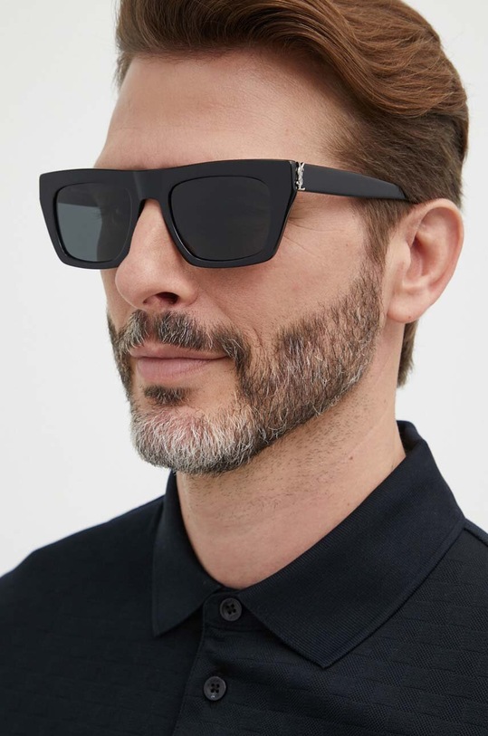 Saint Laurent okulary przeciwsłoneczne SL.M131 czarny AA00