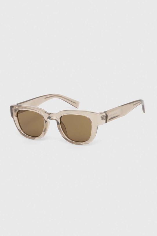 Sunčane naočale Saint Laurent jednobojno bež SL.675