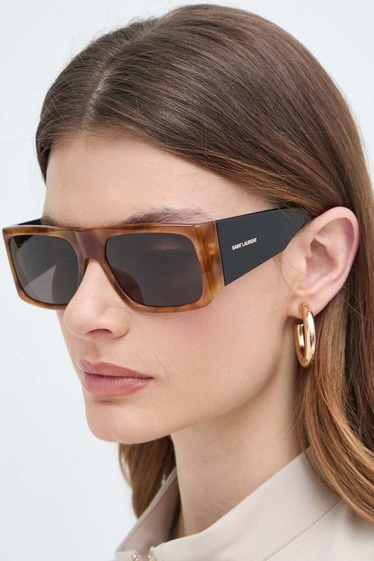 Αξεσουάρ Γυαλιά ηλίου Saint Laurent SL.635.ACETATE καφέ
